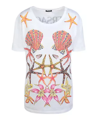 Versace Womens Tresor De La Mer T-Shirt • $422.99