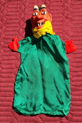 Vintage Hand Puppet Devil Beezlebub Possibly German Red Devil • $55