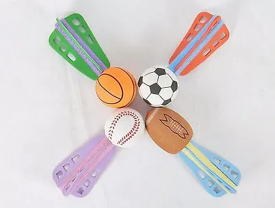 $6.95 • Buy Easter Basket Toy Sport Ball Foam Rocket Throw Toys, Lot/12 Easter Basket Toys