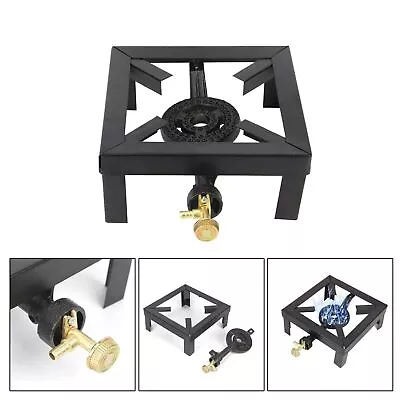 £29.99 • Buy HEAVY Cast Iron Large Gas LPG Burner Cooker Gas Boiling Ring Restaurant Catering