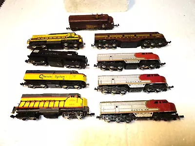 9 N Scale Diesel Locomotive Engine Powered Parts Project Lot Atlas Bachmann Mrc • $55