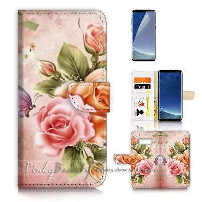 ( For Samsung S8 Plus / S8+ ) Case Cover P21123 Flower • $12.99