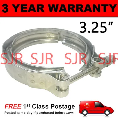 V-BAND OUTER CLAMP STAINLESS STEEL EXHAUST TURBO HOSE RADIATOR 3.25  83mm • $12.44