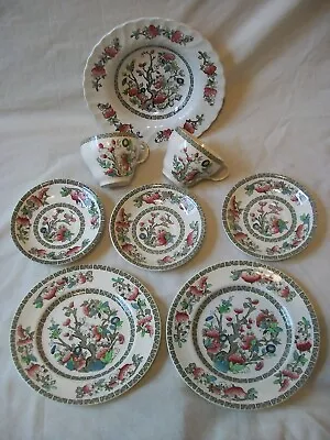 £20 • Buy Part Set Johnson Brothers / Myott Indian Tree Pottery. Plates Cups Bowl. 8 Piece