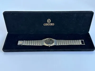 Vintage CONCORD MARINER SG 15.78.115.V13 Stainless Steel 18KT Yellow Gold Watch • $949