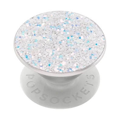 $26.95 • Buy PopSockets PopGrip Phone Grip Stand Mount Holder Swap - Sparkle Snow White
