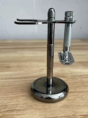 Merkur Double Edged Safety Razor W/ Stand • $44.99