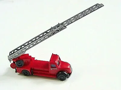 N Scale Wiking 96239 Magirus DL 25H With Turntable Ladder FIRE TRUCK  • $17.95
