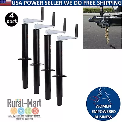 4pk A Frame Trailer Jack 2000 Lbs Capacity Vertical Lift Travel Heavy Duty • $100.69