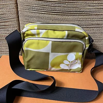 ORLA KIELY Bag  Crossbody Bag Satchel Block Flower Sunshine Yellow • £25