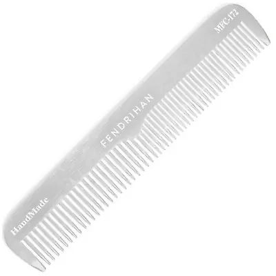 Small 4.6  Sturdy Metal Fine Tooth Barber Pocket Grooming Comb • $17.30