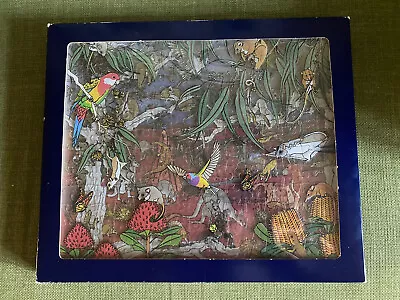 Rare Crystal Lines 3d Jigsaw Puzzle Outback Australia Kangaroo 100% Complete • £19.99