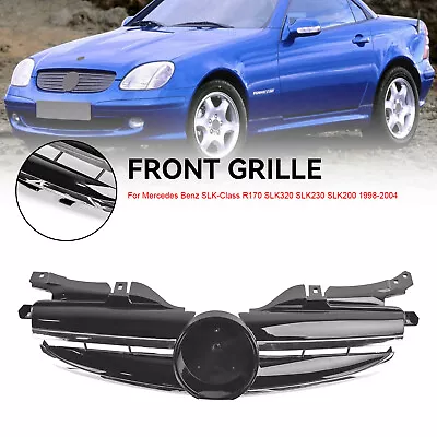 Front Bumper Grille Grill Fit Mercedes Benz SLK-Class R170 SLK320 SLK230 SLK200 • $168.69