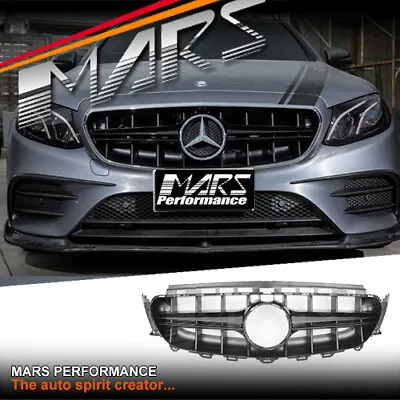 Black E63S Look Bumper Grill For Mercedes E-Class 16-20 C238 W213 & E43 E53 AMG • $299.99