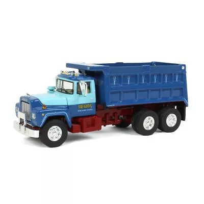 First Gear 1/64 Blue Mack R Dump Truck Sid Kamp 60-1161 • $69