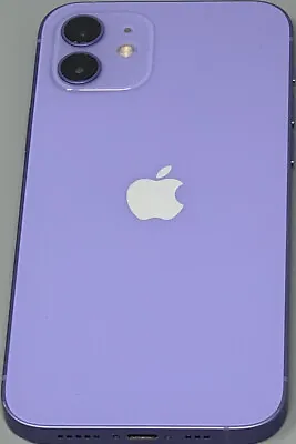 $255 • Buy Apple IPhone 12 (A2172) 64GB Purple Locked GSM Cricket -Fair Condition