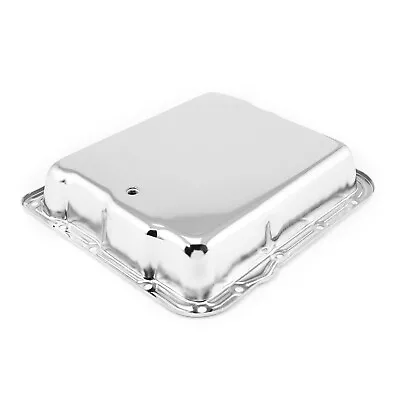 Turbo 700R4 Deep Transmission Oil Pan Chrome (With Oil Drain) • $25.68