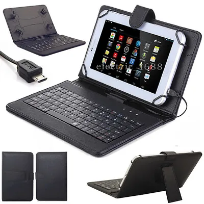 For TCL Tab 8/8 LE 2023 Tablet Keyboard Leather Shockproof Stand Case Cover • £11.09