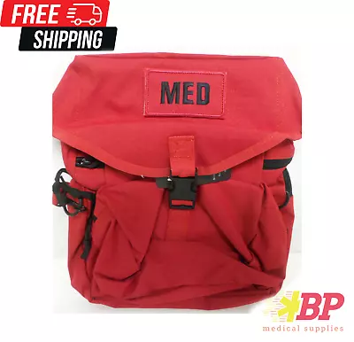 Elite First Aid M3 MOLLE Compatible Military Style Rescue Field Bag - Red • $24.95