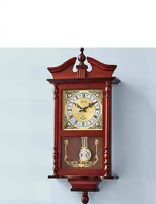 £144 • Buy Acctim | Quality | Westbury Radio Controlled Pendulum Clock | Mahogany