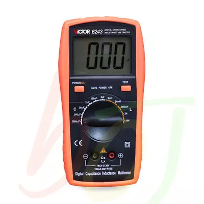 NEW VICTOR 6243 3 1/2 Digital Capacitance Inductance Multimeter Manual Range • $72.69