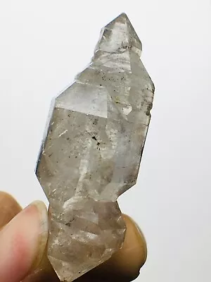 Natural Herkimer Diamond Crystal Cluster Carving Quartz Crystal Tip Sample H253 • $25.10