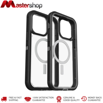 $99 • Buy Otterbox Defender XT Clear MagSafe IPhone 14 Pro 6.1 Clear Black