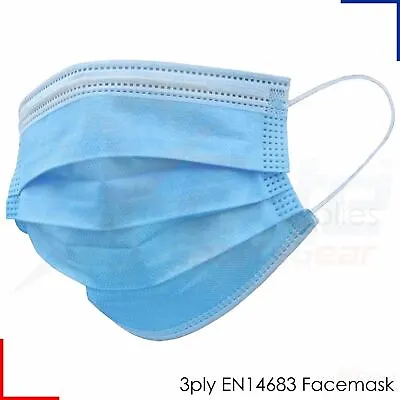 3ply Face Mask Protective Mouth Nose Covering Masks Washable Reusable UK • £0.99