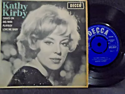 KATHY KIRBY E.P   KATHY KIRBY   Or. UK DECCA DFE 8547  EX+ COND.IN Or.PIC SL. • £2.99