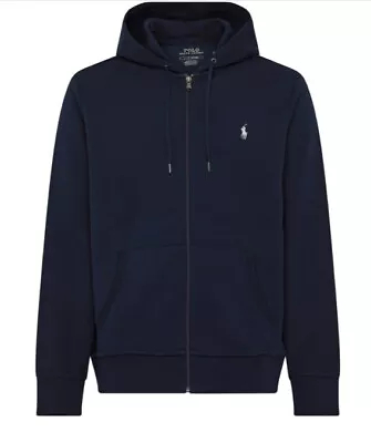 Ralph Lauren Men’s Performance Zip Long Sleeve Hoodie L (Navy)  RRP £179 • £83.99