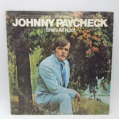 $8.50 • Buy Johnny Paycheck She's All I Got LP Epic E 31141