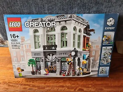 Lego Creator 10251 Brick Bank. New And Sealed RARE • $950