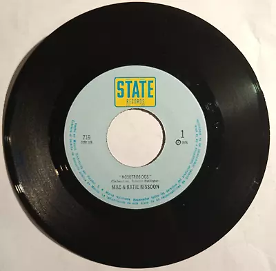 Mac & Katie Kissoon -the Two Of Us / Darling I Love You- Mexican 7  Single Funk • $14.99