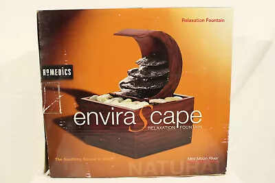 Envirascape Fountain Mini Moon River Relaxation New Open Box Homedics • $15