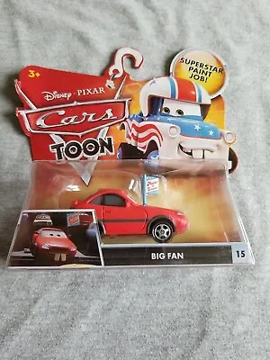 Disney Pixar Cars Toon Mater The Greater BIG FAN #15 LITTLE BENDS • $10