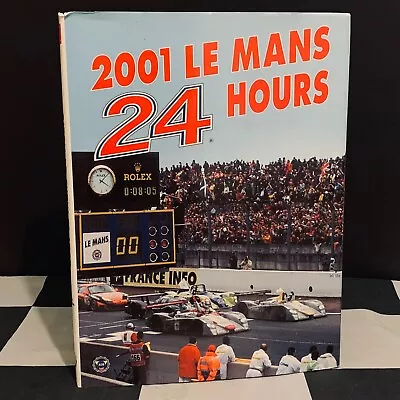 2001 Le Mans 24 Hours Official Yearbook Annual English Audi R8 Bentley Speed 8 • £40