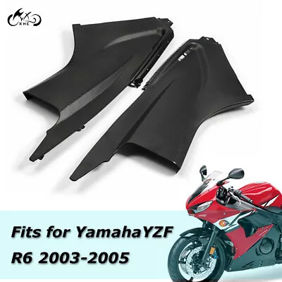 Unpainted Ram Air Dust Tube Covers Fairing Cowl For Yamaha YZF-R6 2003-2005 2004 • $18.98