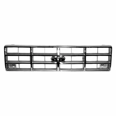 $72.27 • Buy For Ford Bronco 1990 Grille | Chrome/Silver | FO1200150 | FOTZ8200D