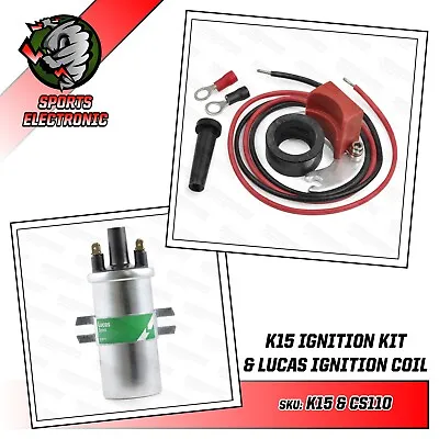 Bedford Rascal Electronic Ignition Conversion Kit & Lucas DLB110 Ballast Coil • $96.62