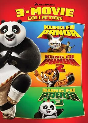 Kung Fu Panda 3-Movie Collection DVD Jack Black NEW • $10.99