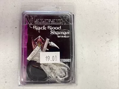 Malifaux Blister Neverborn Black Blood Shaman (NIB) • $9