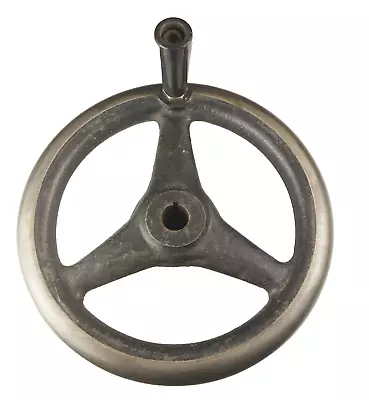 7.5  Spoked Machine Handwheel W/2-1/2  Long Revolving Handle .610  Bore • $45