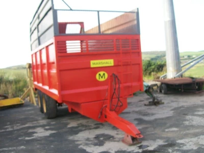 £4350 • Buy Marshall QM11 Silage Trailer