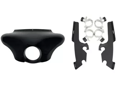 $474.90 • Buy Memphis Shades Batwing Fairing & Mount Kit For 1998-2015 Yamaha V-Star 1100 650