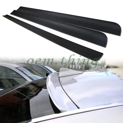 Fit FOR VOLVO S60 2nd ROOF WINDOW LIP SPOILER PUF 2010-2018 4D SEDAN • $79