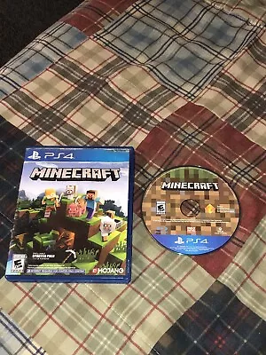 Minecraft PlayStation 4 Edition PS4 (Sony PlayStation 4 2014) TESTED WORKS • $9.99