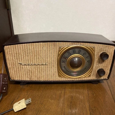 $387.03 • Buy Matsushita Electric Works National Showa Retro Vacuum Tube Radio Interior Japan