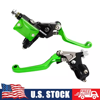 7/8  Hydraulic Brake And Cable Clutch Lever For Kawasaki KX85 KX125 KX250F 450F • $47.99