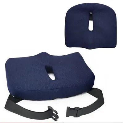 $39.95 • Buy Shieldcare AirFibre Seat Cushion Pain Relief Car Office Chair Lumbar Back Washab