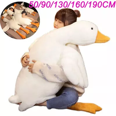 £6.99 • Buy Giant Sleeping Pillow Goose Big Wings Duck Plush Toys Cushion Stuffed Wild Dolls